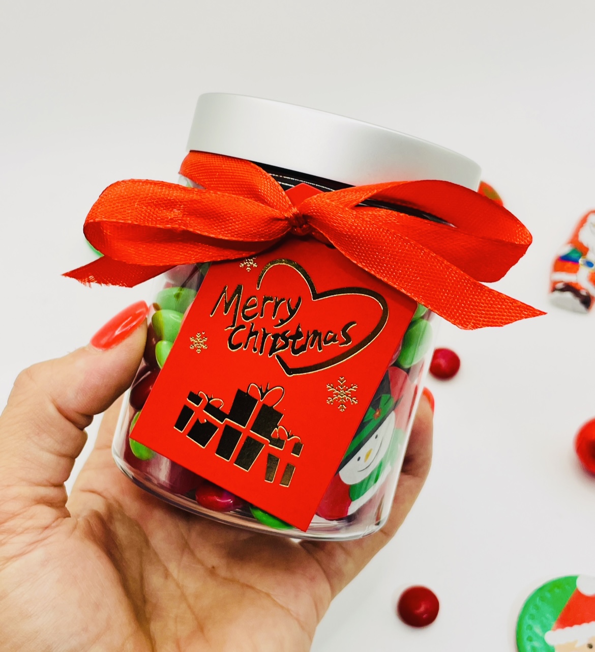 CHRISTMAS GIFT JARS